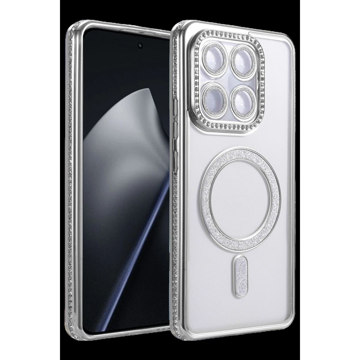 Newface Xiaomi Mi 17t Pro Joke Simli Magneticsafe Kılıf - Gümüş