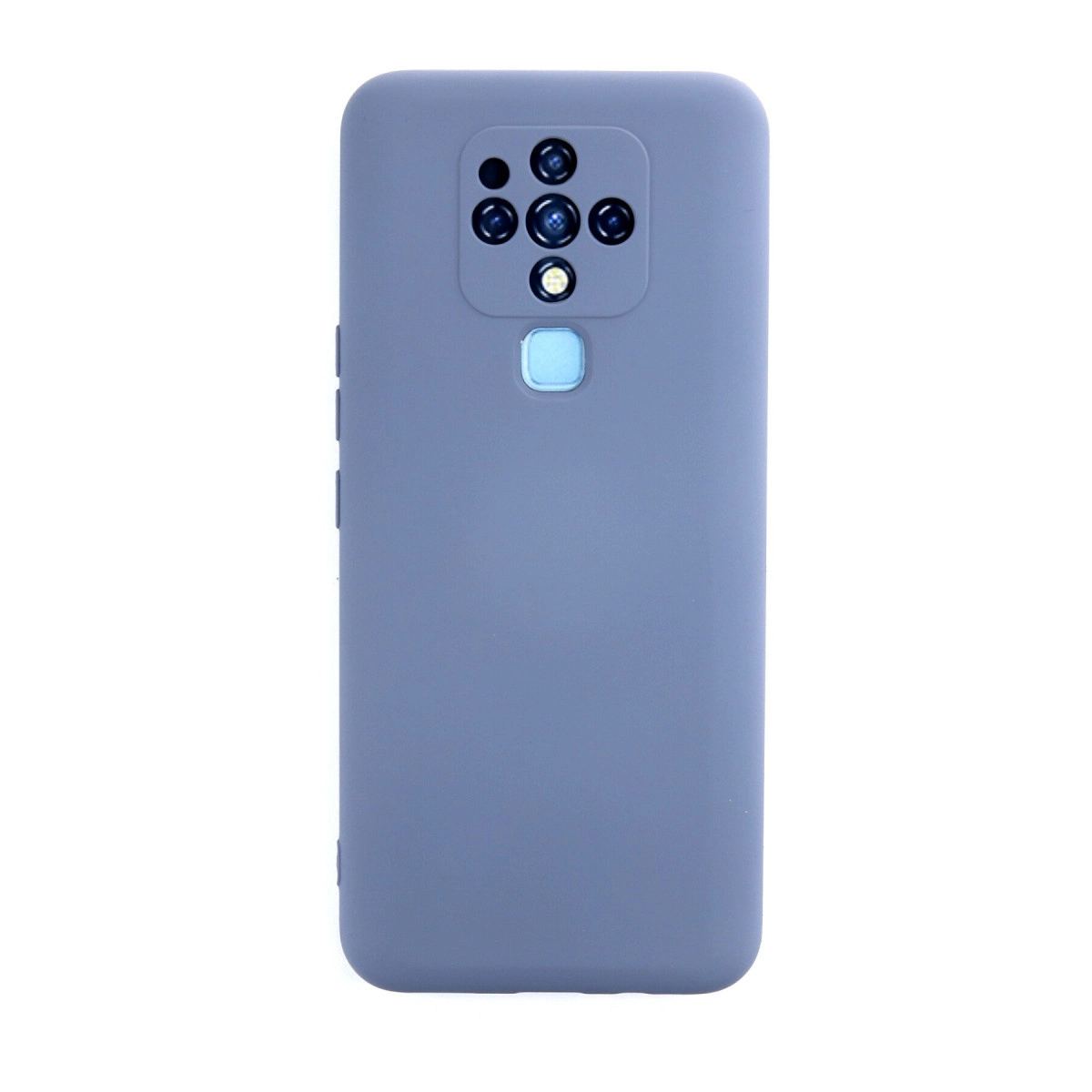 Tecno Camon 16 Kılıf Nano İçi Kadife Silikon - Gri