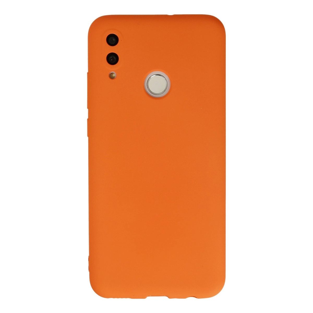 Huawei P Smart 2019 Kılıf Nano İçi Kadife Silikon - Turuncu