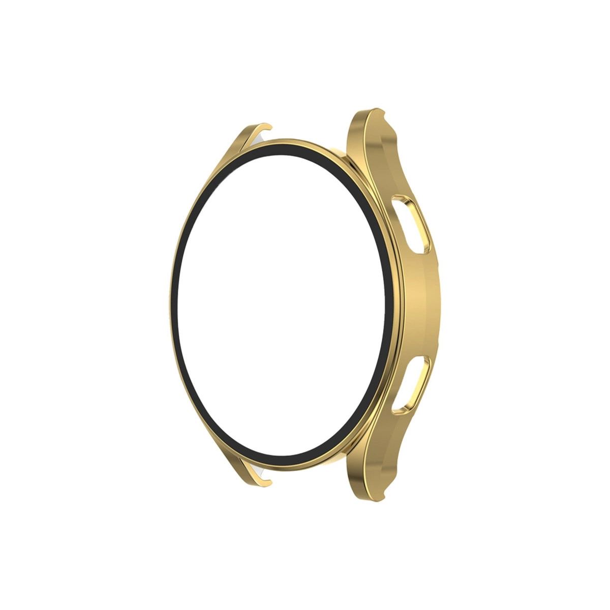 Watch 5 Pro 45mm Wall Camlı Kasa Ekran Koruyucu - Gold