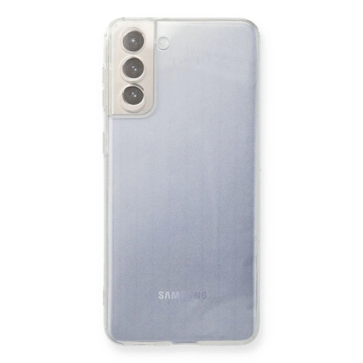 Samsung Galaxy S21 Fe Kılıf Lüx Şeffaf Silikon