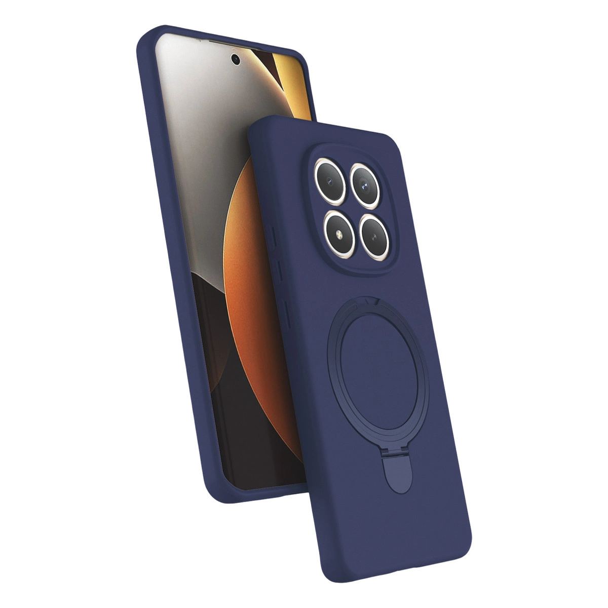Xiaomi Redmi Note 15 Pro 4g Regal Magsafe Standlı Kapak - Lacivert