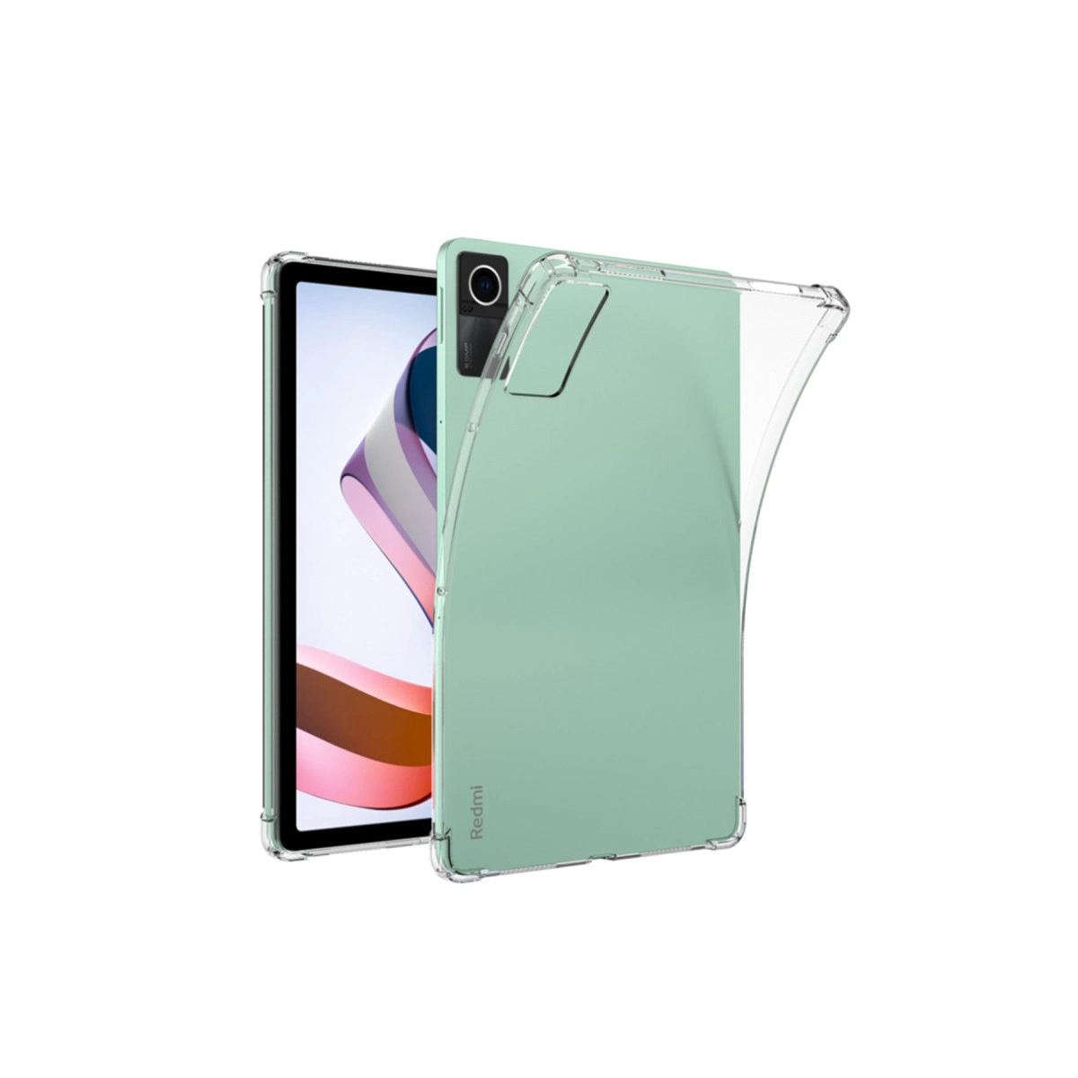 Xiaomi Redmi Pad Kılıf Anti Shock Tablet Silikon - Şeffaf