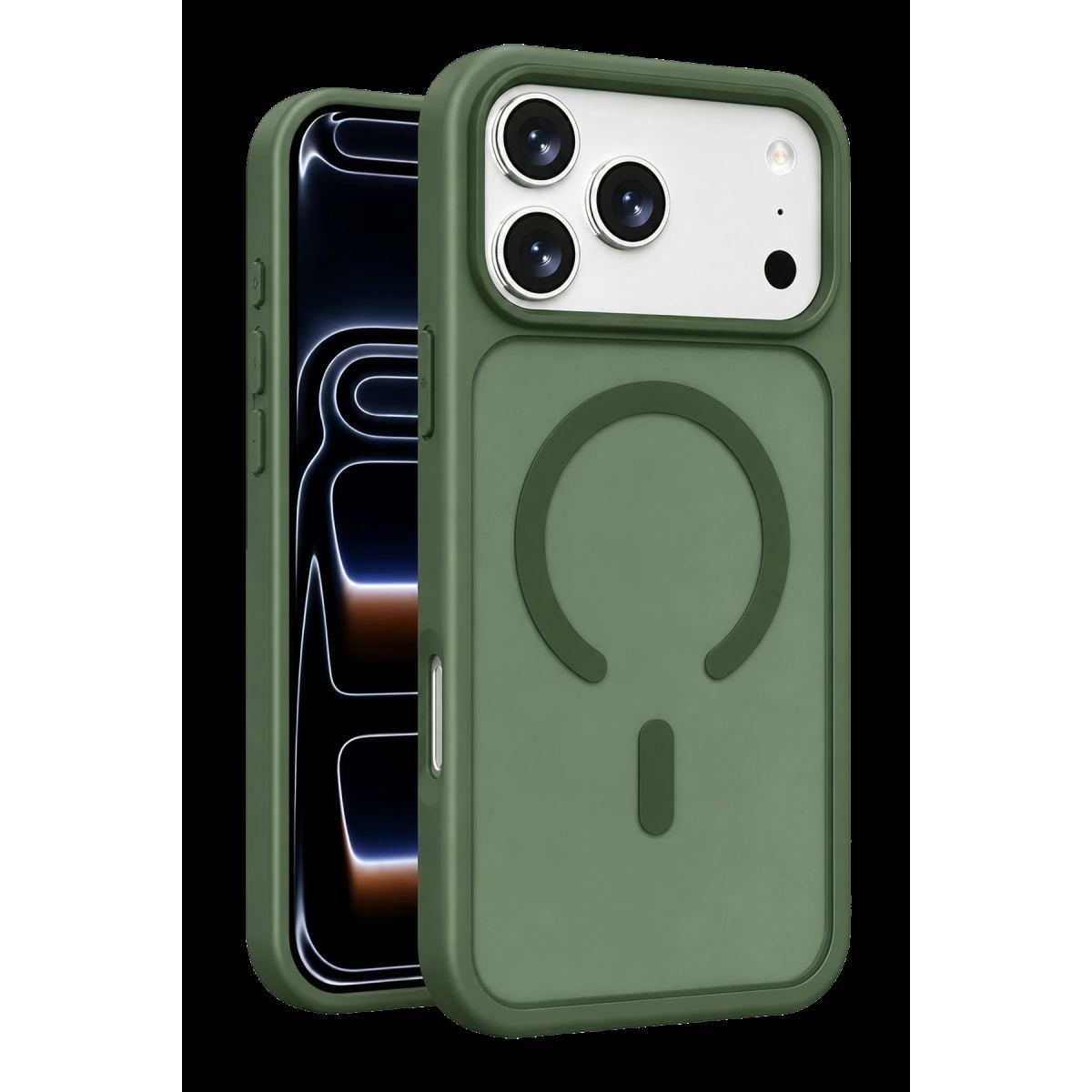Joko Apple İphone 18 Pro Jota Magsafe Kapak - Koyu Yeşil