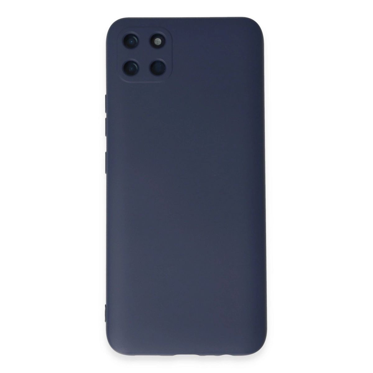 Realme C11 Kılıf Nano İçi Kadife Silikon - Lacivert