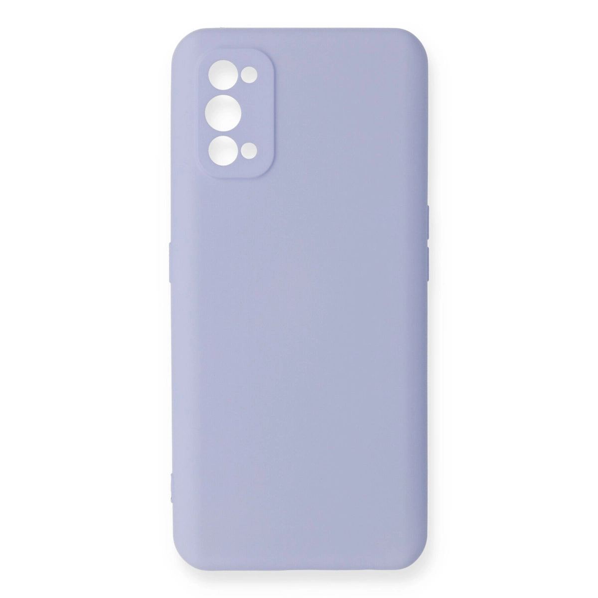 Realme 7 Pro Kılıf Nano İçi Kadife Silikon - Lila
