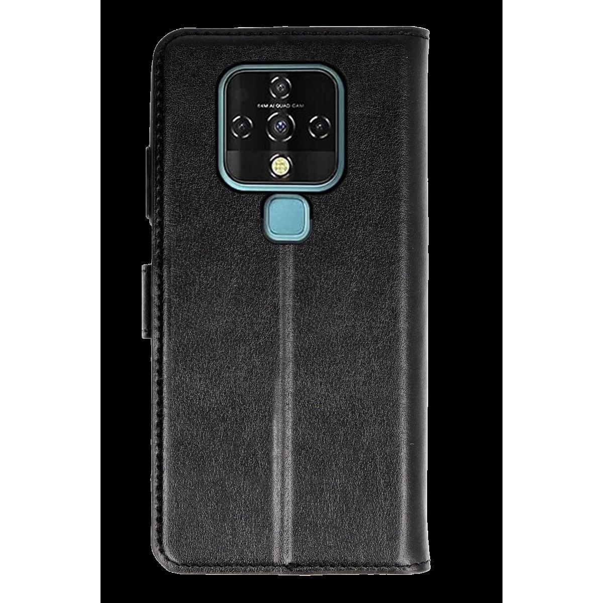 Tecno Camon 16 Trend S Plus Kapaklı Telefon Kılıf - Siyah