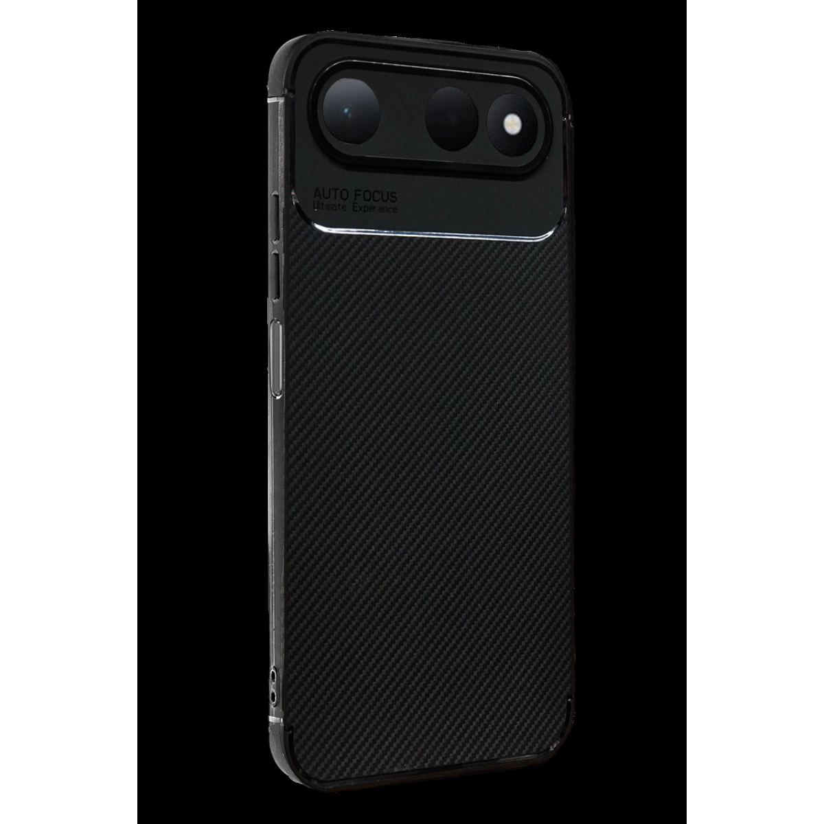 Newface Tecno Spark 50 5g Auto Focus Karbon Kapak - Siyah