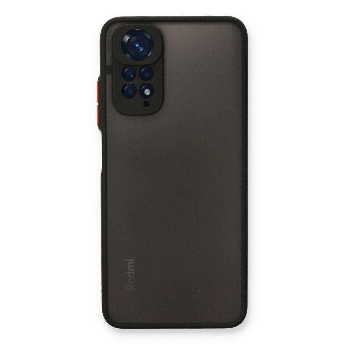 Xiaomi Redmi Note 11 Kılıf Montreal Silikon Kapak - Siyah