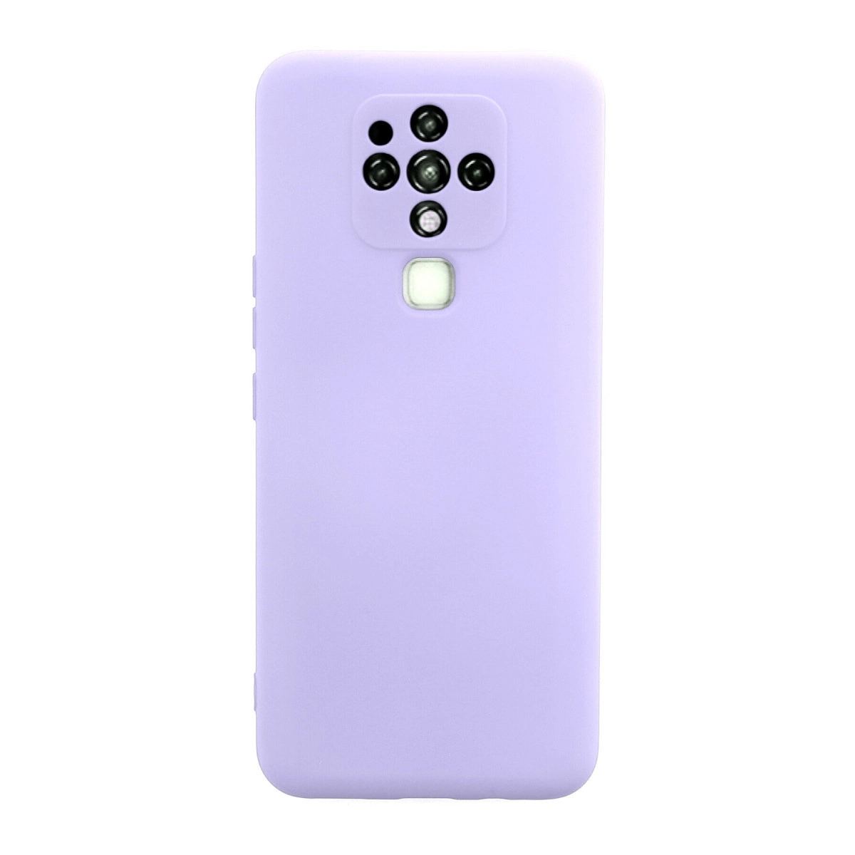 Tecno Camon 16 Kılıf Nano İçi Kadife Silikon - Lila