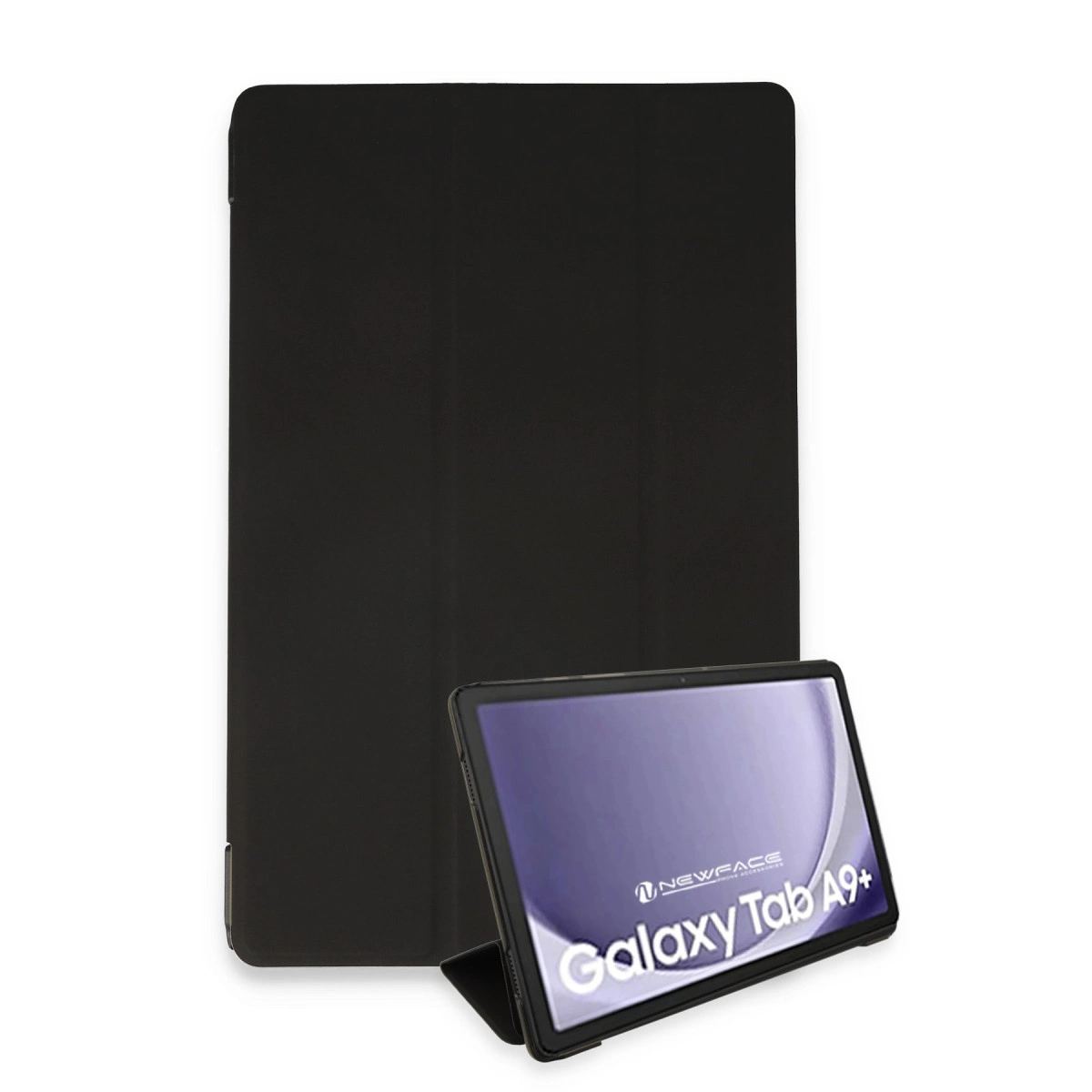 Samsung Galaxy Tab A9 Plus Kılıf Tablet Smart Kılıf - Siyah
