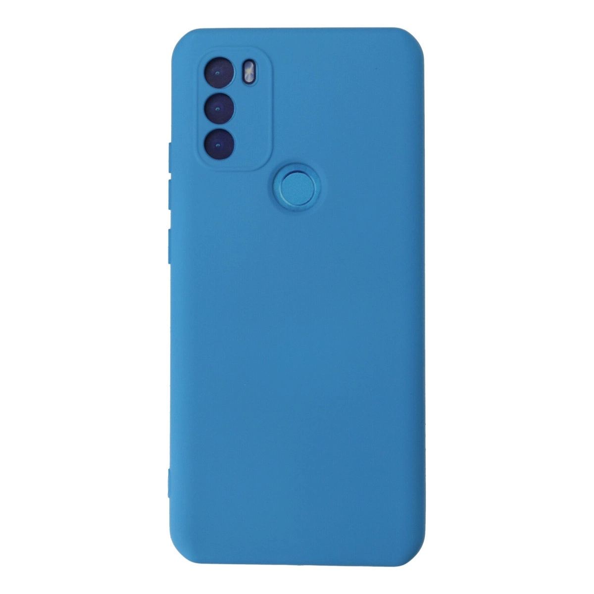 General Mobile Gm 21 Plus Kılıf Nano İçi Kadife Silikon - Mavi