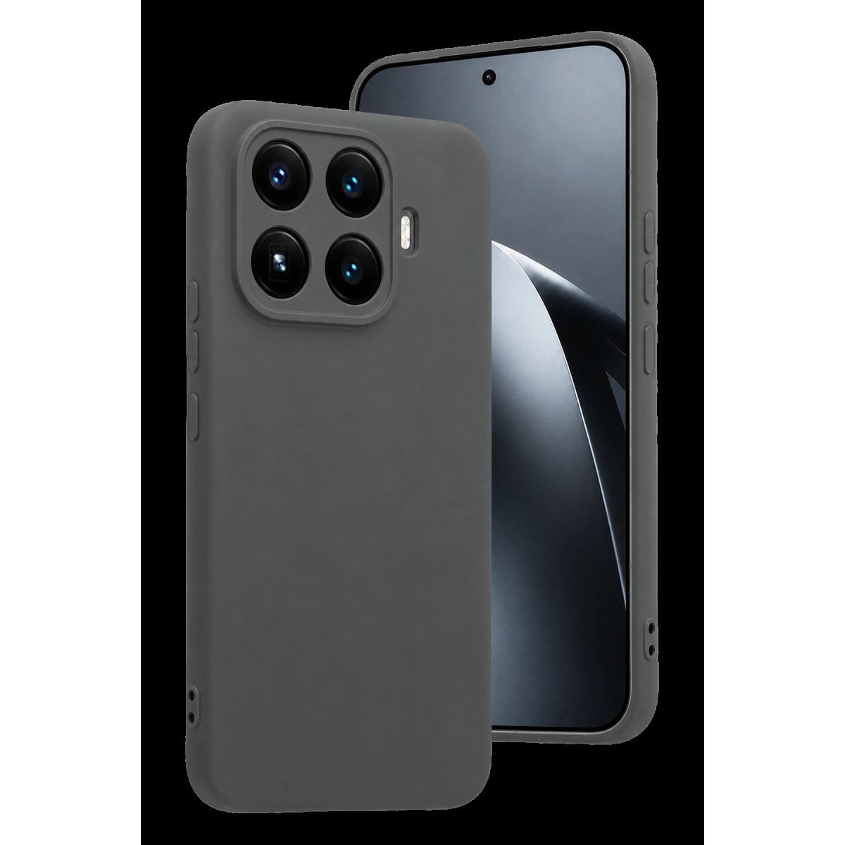 Xiaomi Mi 17t Pro Nano İçi Kadife Silikon - Gri