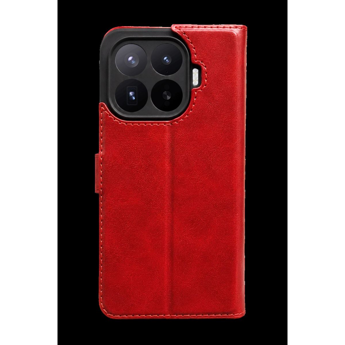 Xiaomi Mi 17t Trend S Plus Kapaklı Kılıf - Kırmızı