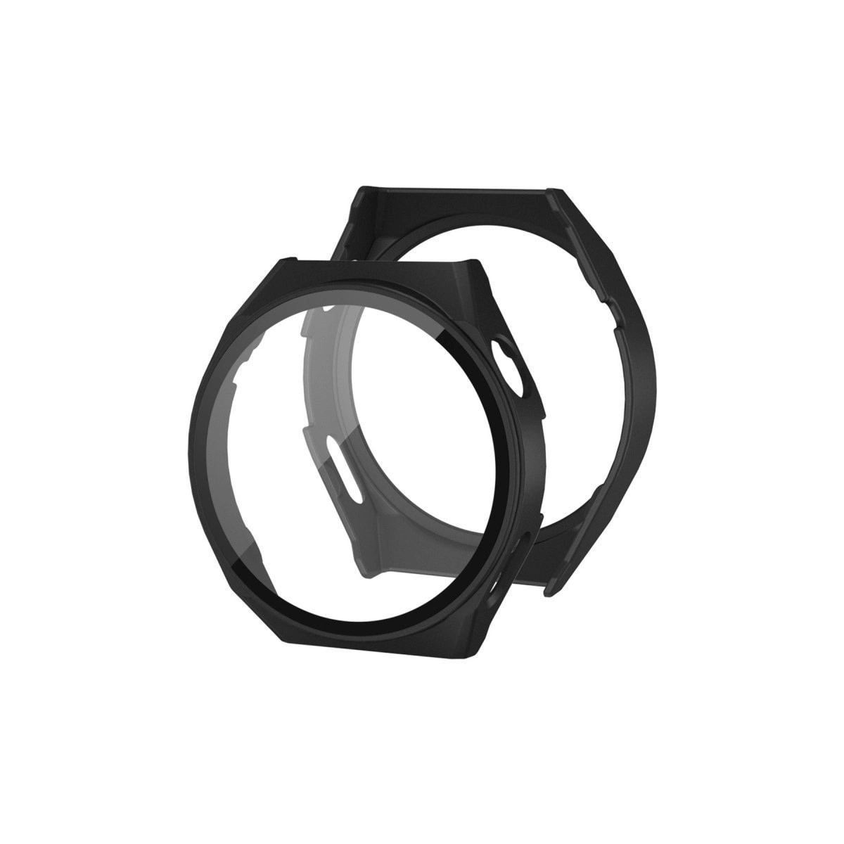 Huawei Watch Gt3 42mm Dota Camlı Kasa Ekran Koruyucu - Siyah