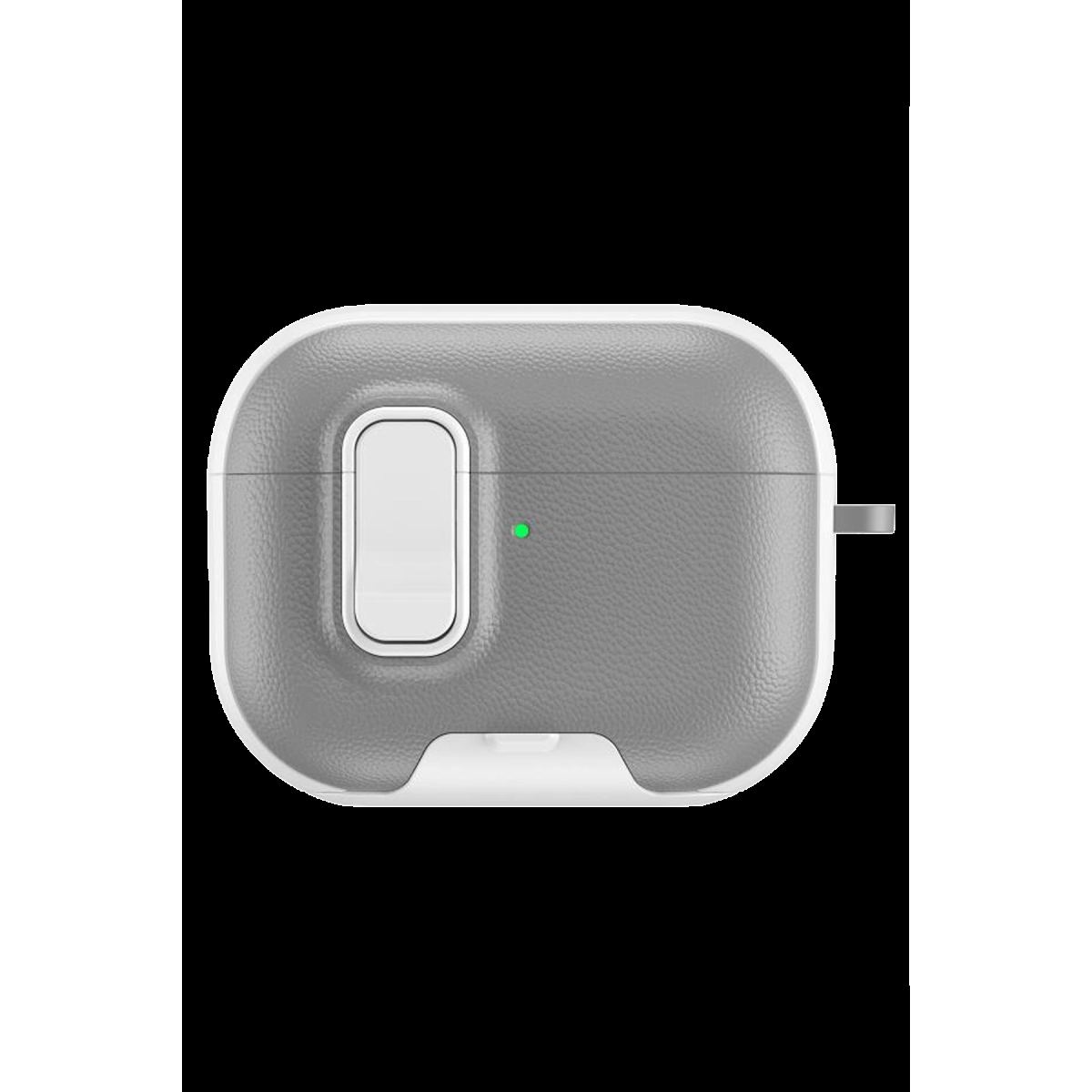 Apple Airpods Pro 3 (3.nesil) Rova Deri  Kılıf - Beyaz