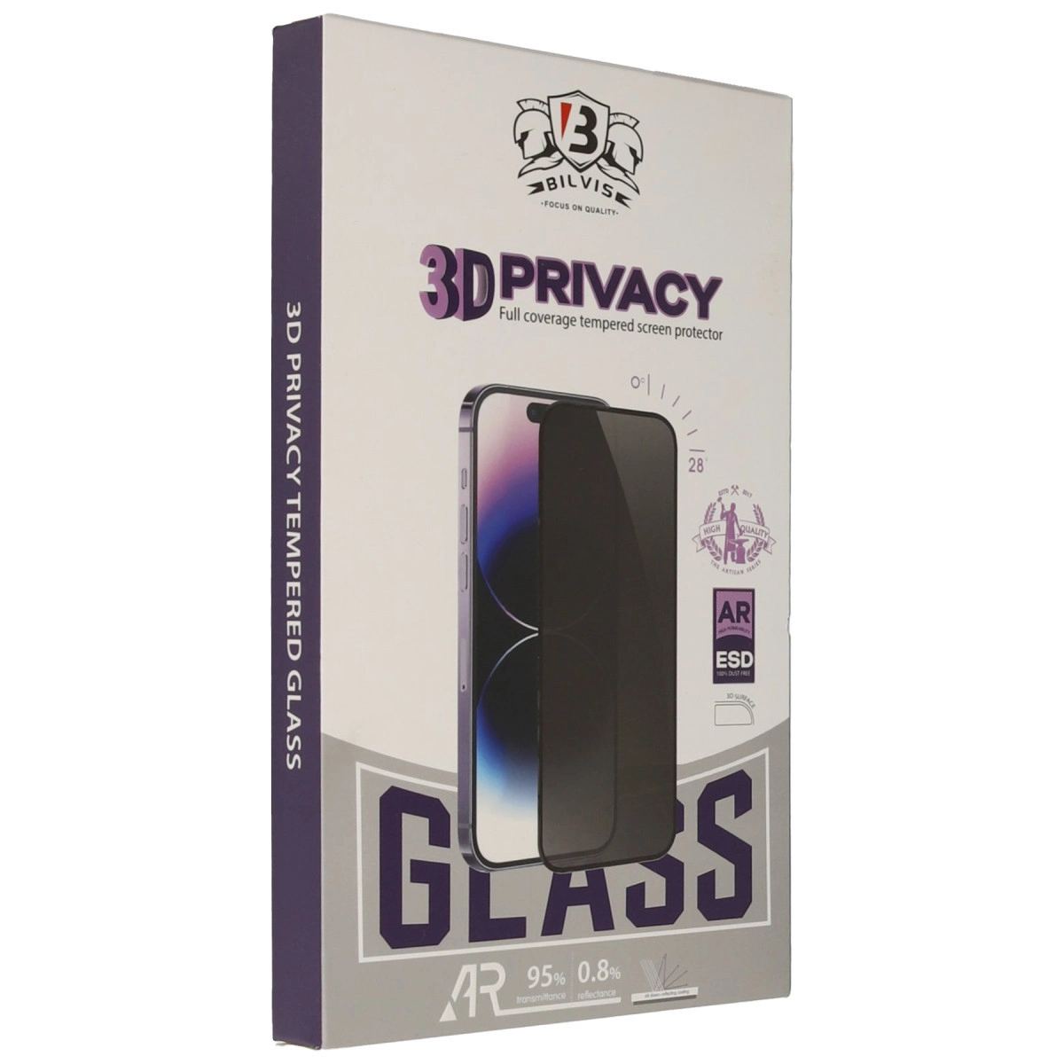 Apple İphone 16e Bilvis 3d Hayalet Cam Ekran Koruyucu
