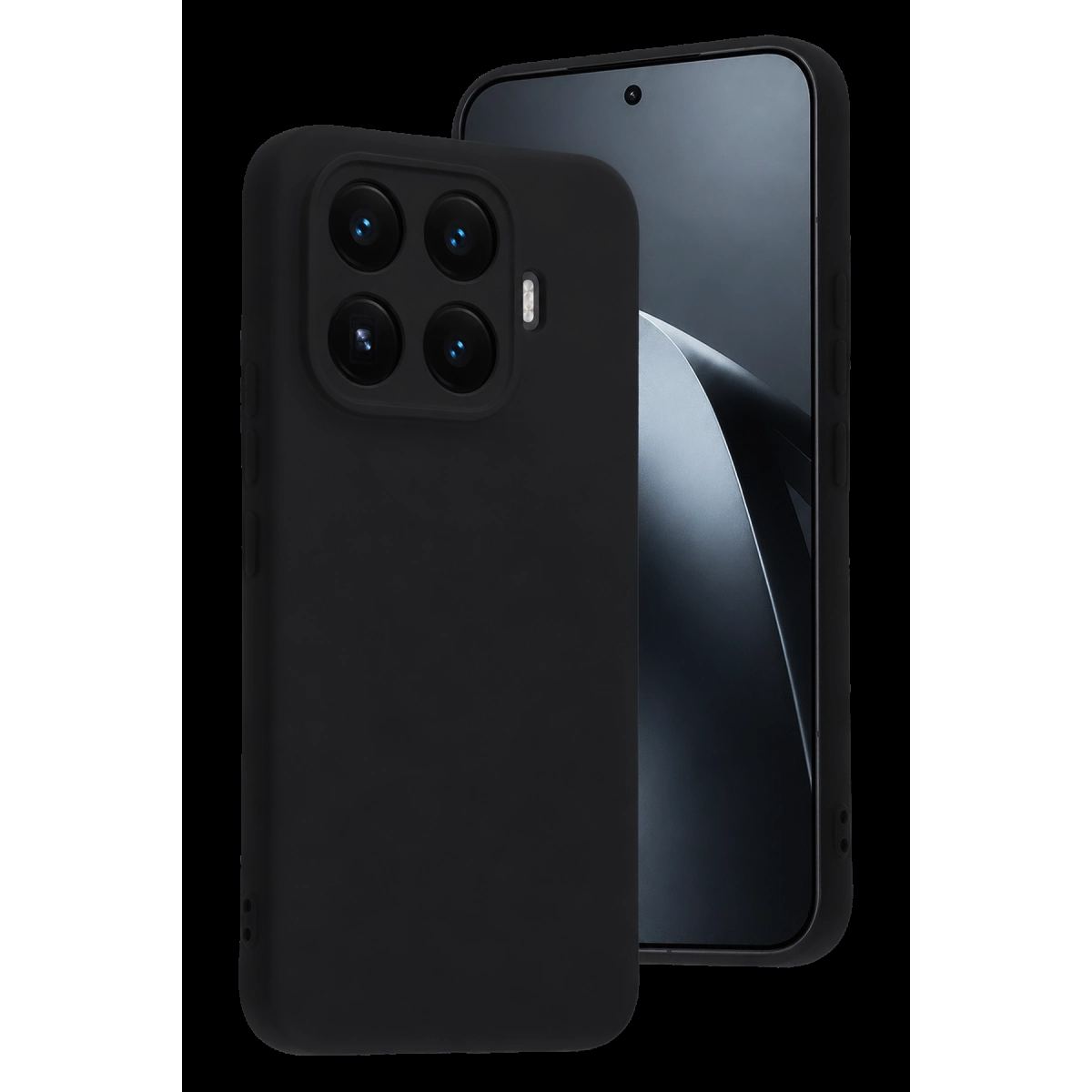 Xiaomi Mi 17t Pro Nano İçi Kadife Silikon - Siyah