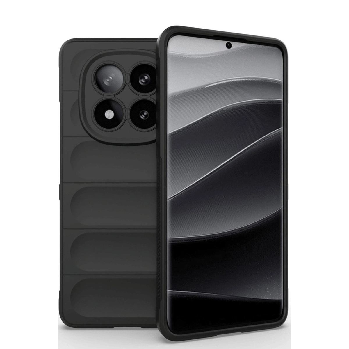 Xiaomi Redmi Note 14 Pro 5g Kılıf Optimum Silikon - Siyah