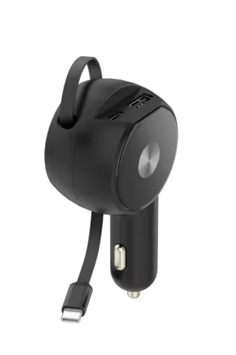 Süper Hızlı Araç Şarj Cihazı 60w Adaptör Çakmaklık Girişli