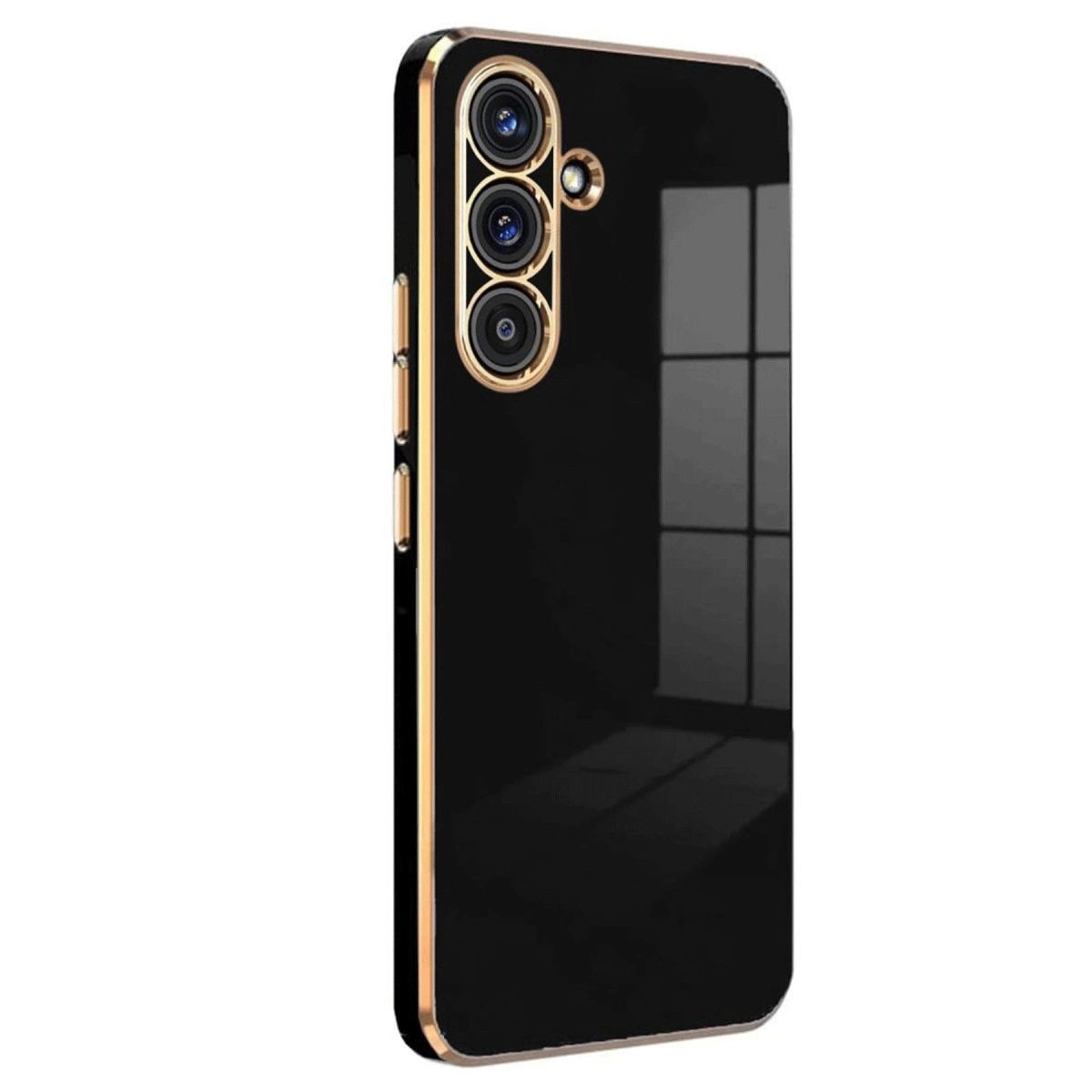 Samsung Galaxy M34 5g Kılıf Volet Silikon - Siyah