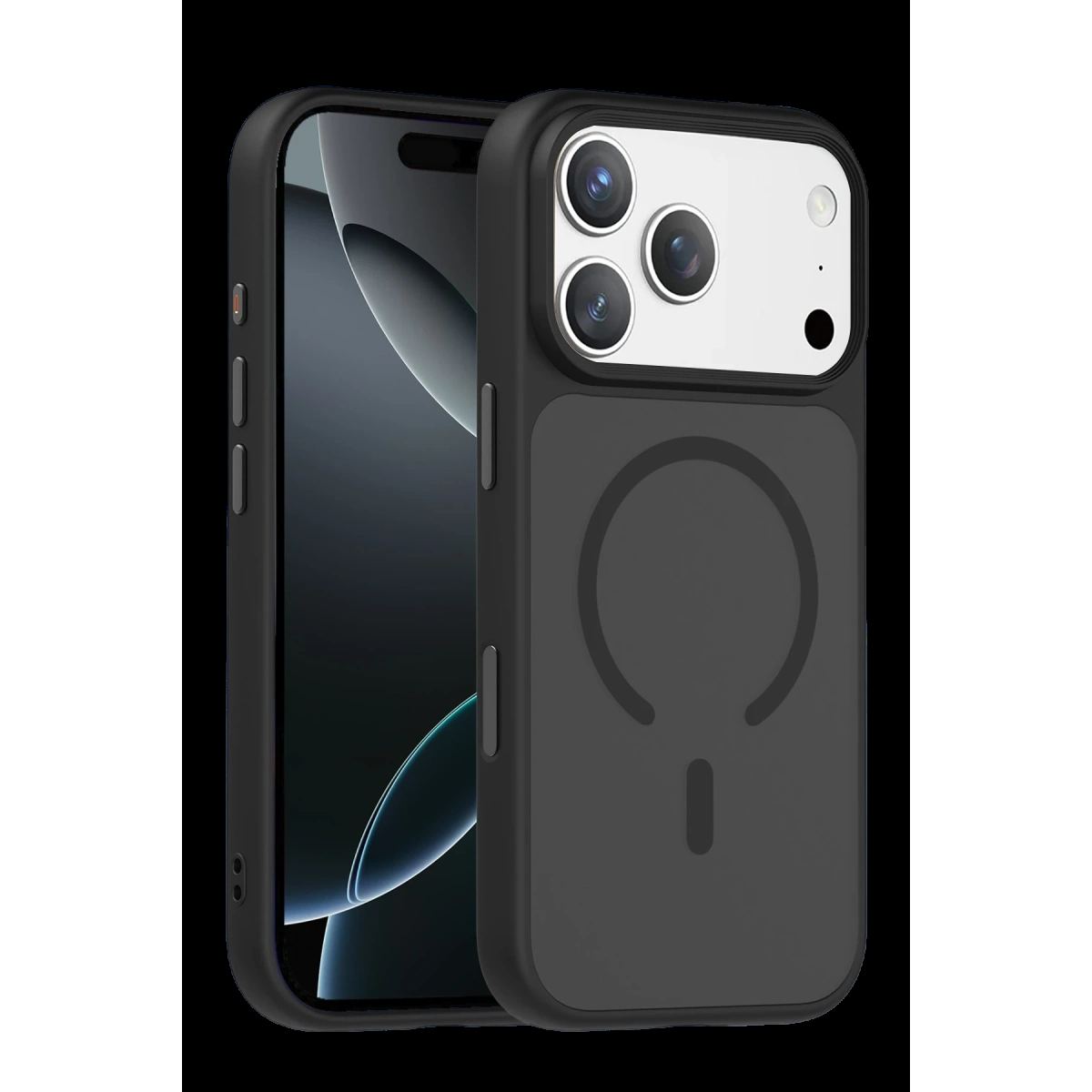 Joko Apple İphone 18 Pro Megane Magsafe Kapak - Siyah