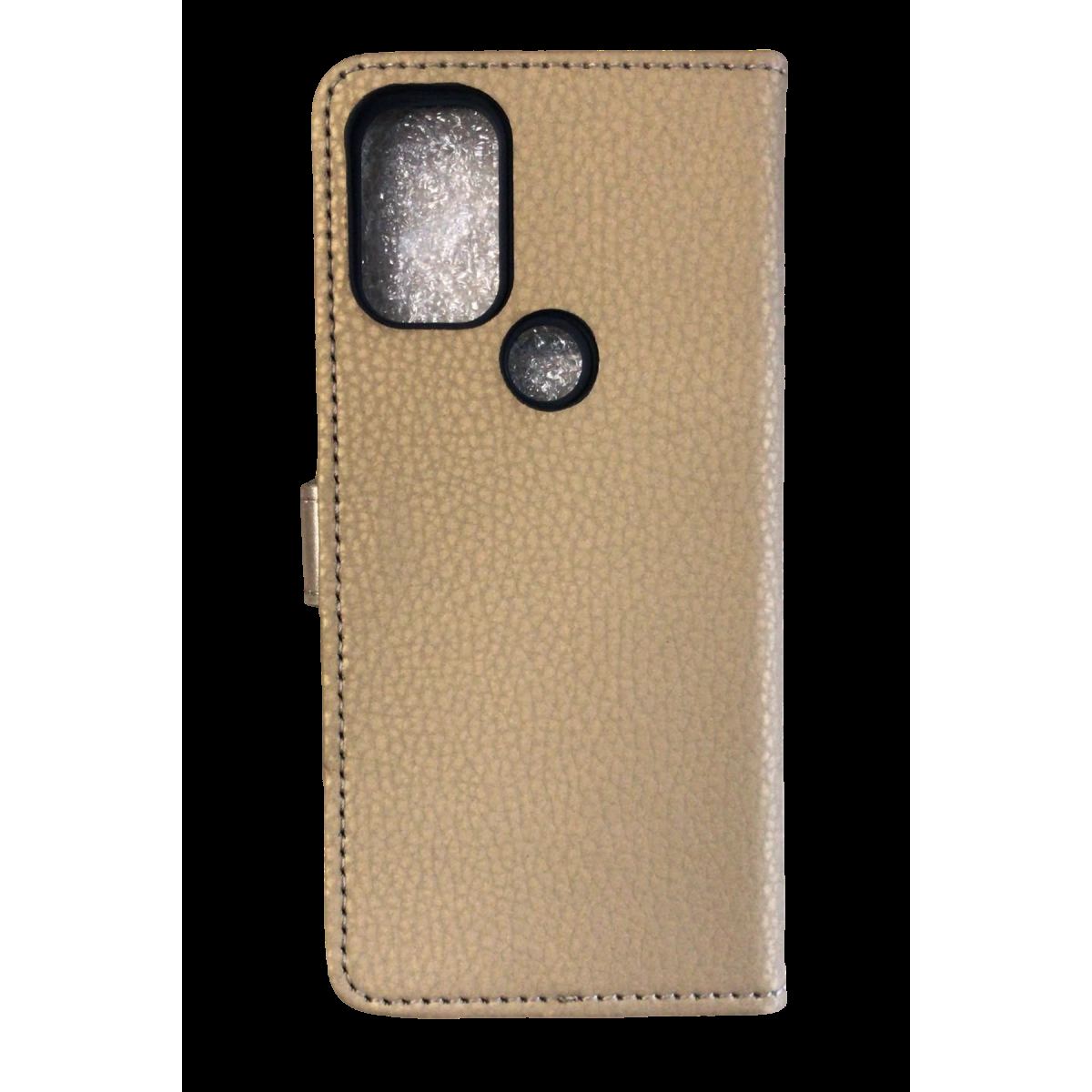 General Mobile Gm21 Pro Trend S Plus Kapaklı Telefon Kılıf - Gold
