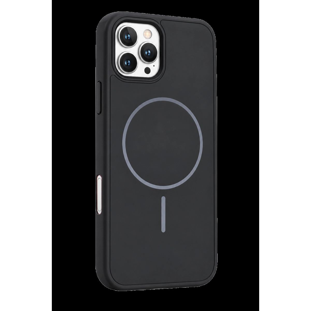 Newface Apple İphone 16 Pro Max Azus Magsafe Kapak - Siyah