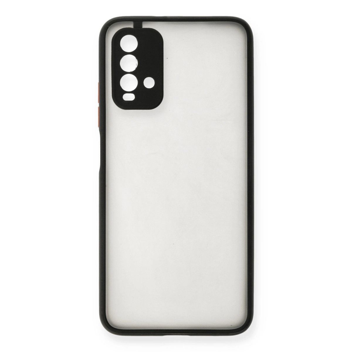 Xiaomi Redmi 9t Kılıf Montreal Silikon Kapak - Siyah