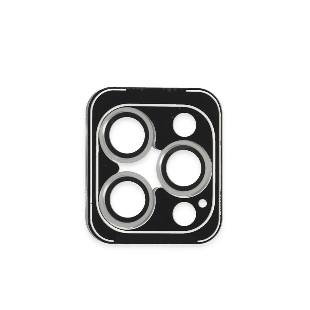 Joko Apple İphone 16 Pro Max Pvd Metal Kamera Lens - Gümüş