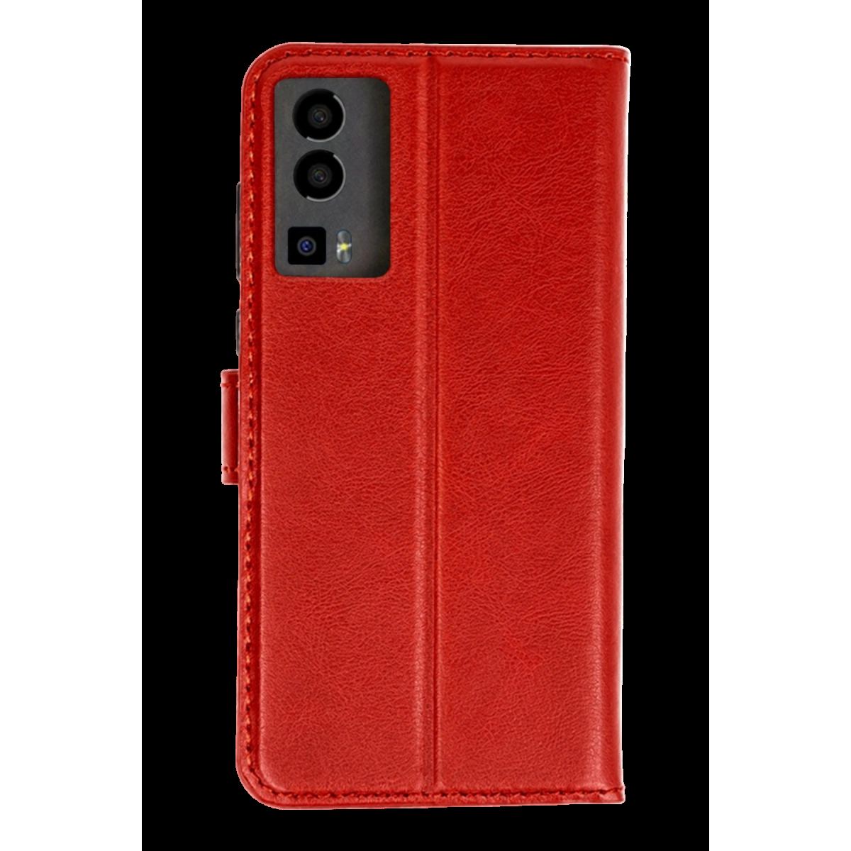 General Mobile Gm 23 Trend S Plus Kapaklı Telefon Kılıf - Kırmızı