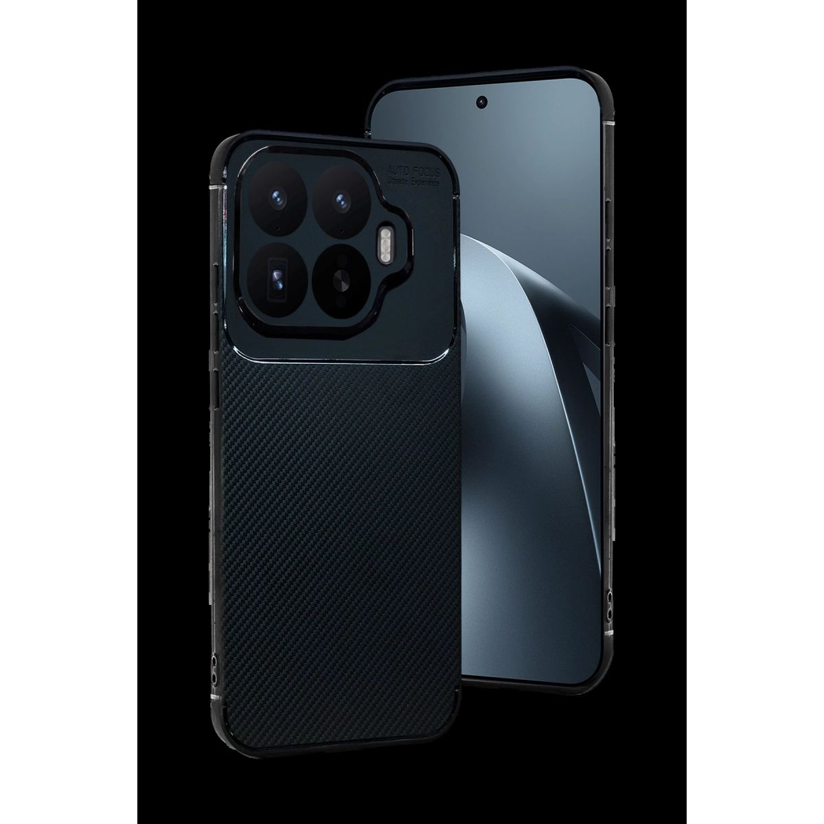 Xiaomi Mi 17t Auto Focus Karbon Kapak - Siyah