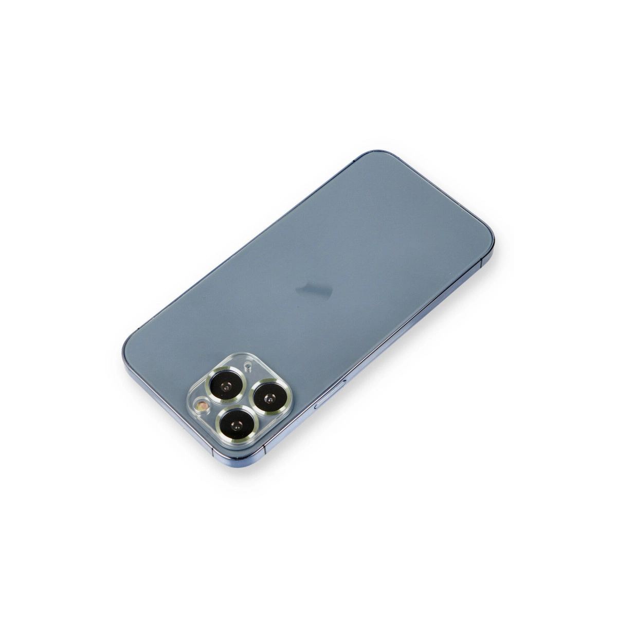 Apple İphone 11 Pro Max Metal Kamera Lens Koruma Cam - Açık Yeşil