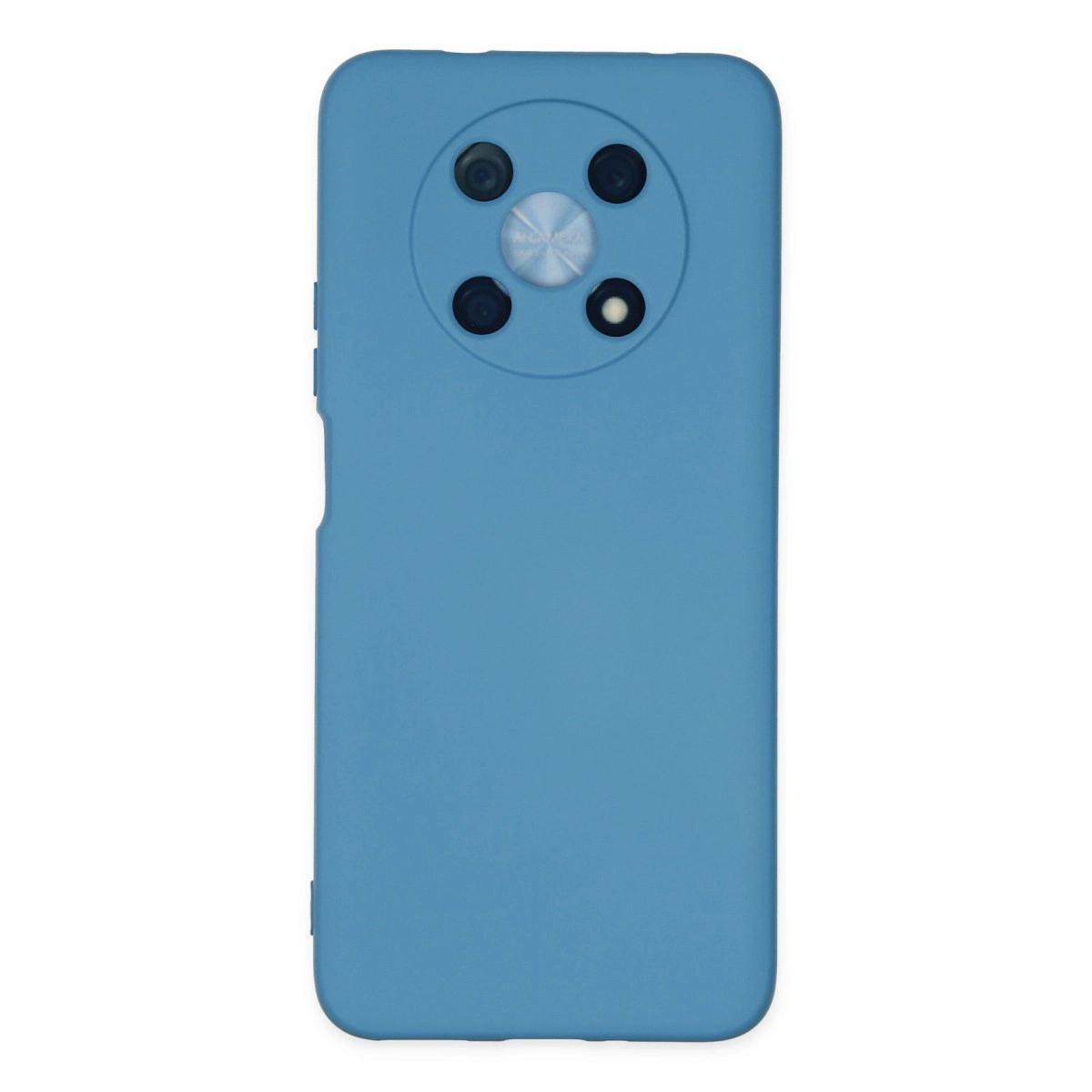 Huawei Nova Y90 Kılıf Nano İçi Kadife Silikon - Mavi