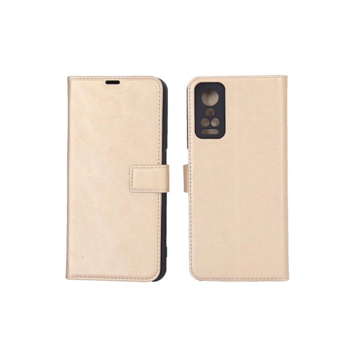 General Mobile Gm 22 Pro Trend S Plus Kapaklı Telefon Kılıf - Gold