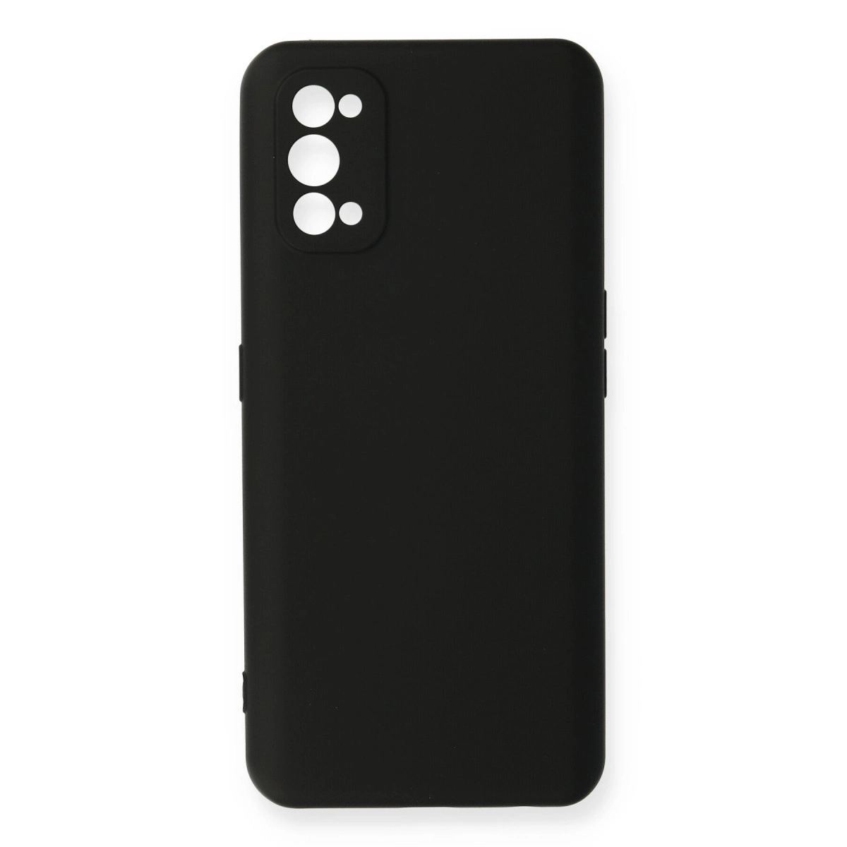 Realme 7 Pro Kılıf Nano İçi Kadife Silikon - Siyah