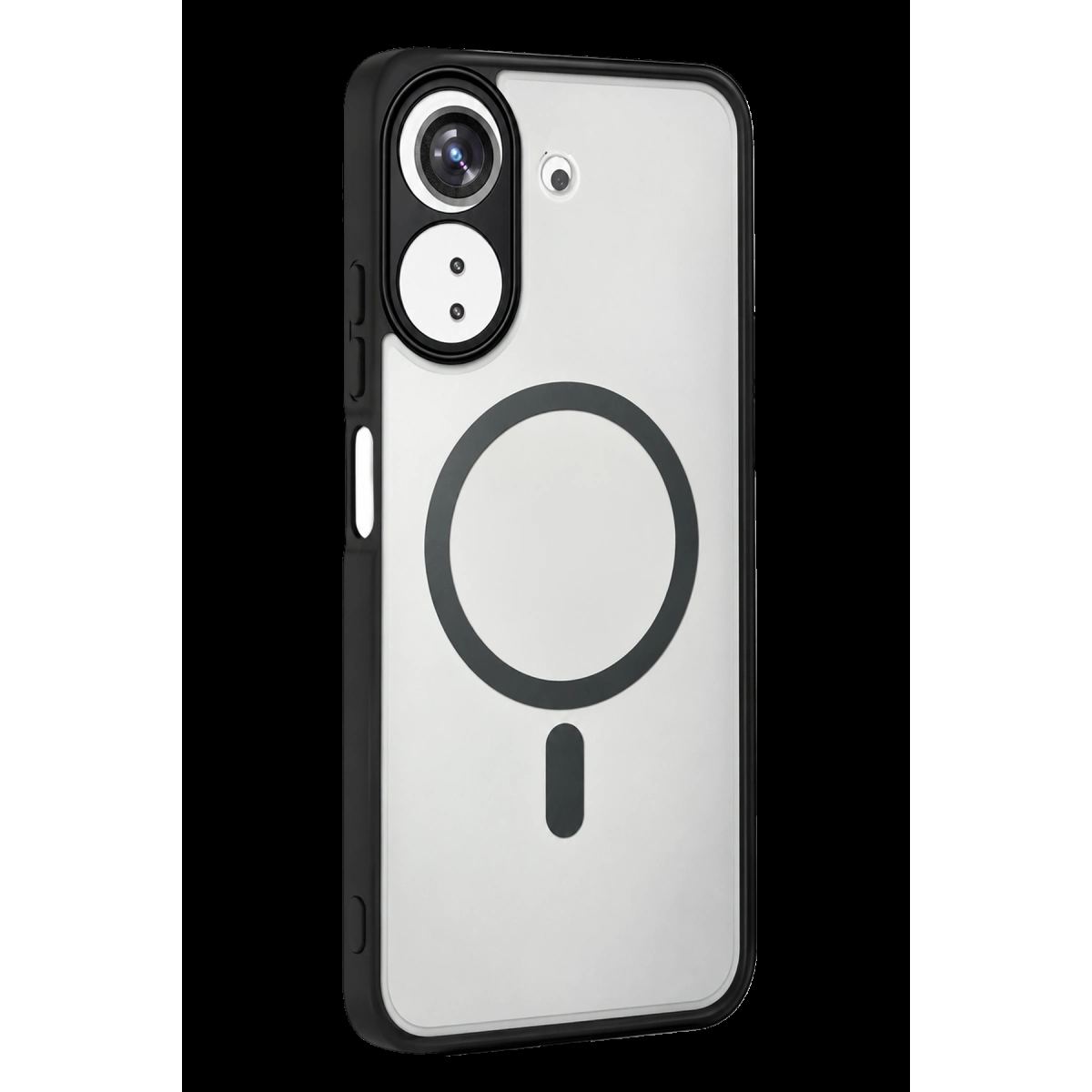 Xiaomi Redmi 13c Loji Magsafe Kapak - Siyah