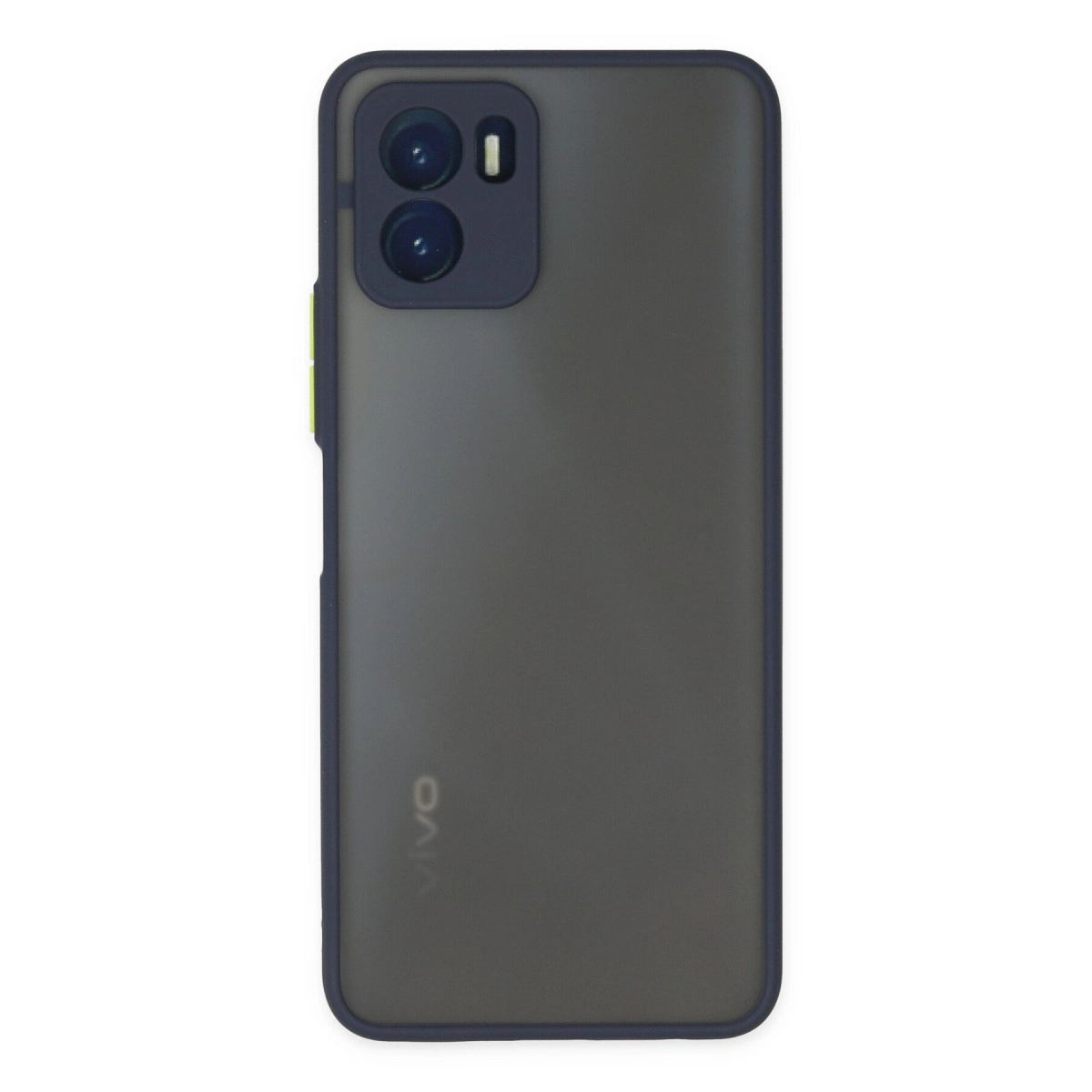 Vivo Y15s Kılıf Montreal Silikon Kapak - Lacivert