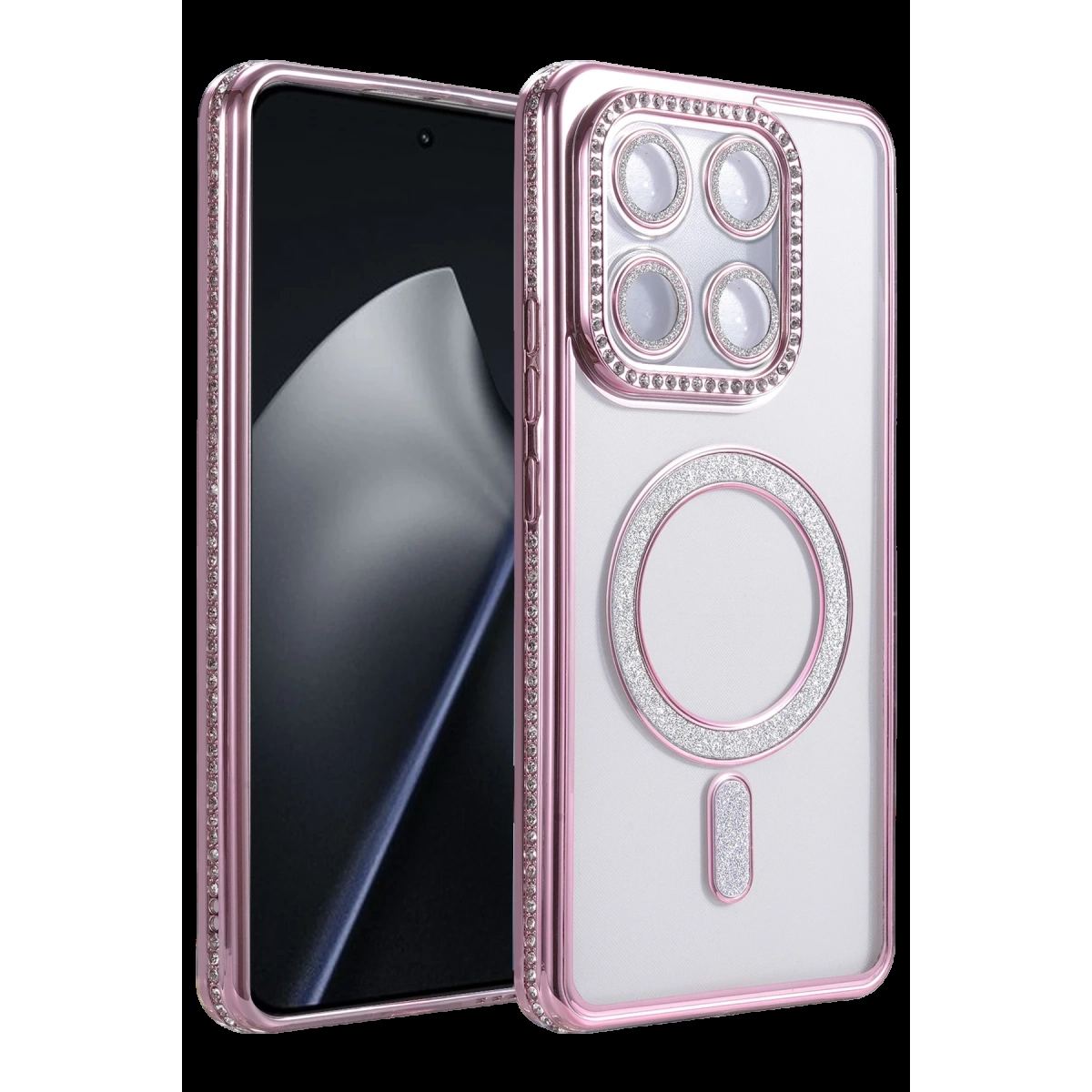 Newface Xiaomi Mi 17t Pro Joke Simli Magneticsafe Kılıf - Pembe