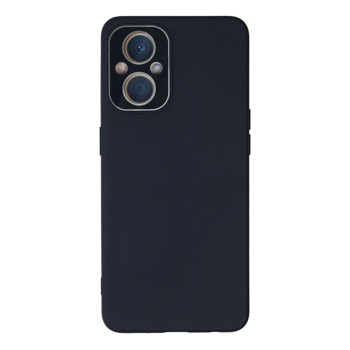 Oppo Reno 7 Lite Kılıf Lansman Glass Kapak - Lacivert