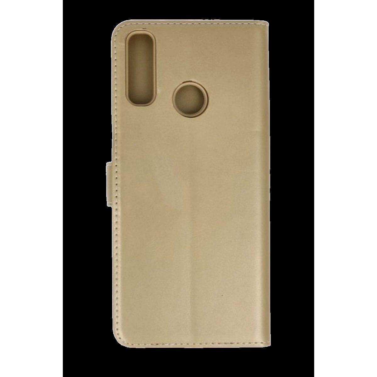 General Mobile Gm10 Trend S Plus Kapaklı Telefon Kılıf - Gold