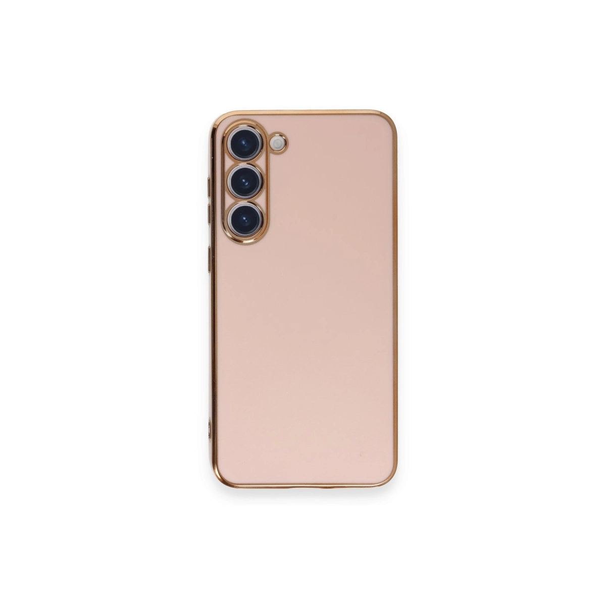 Samsung Galaxy S23 Plus Kılıf Volet Silikon - Pembe