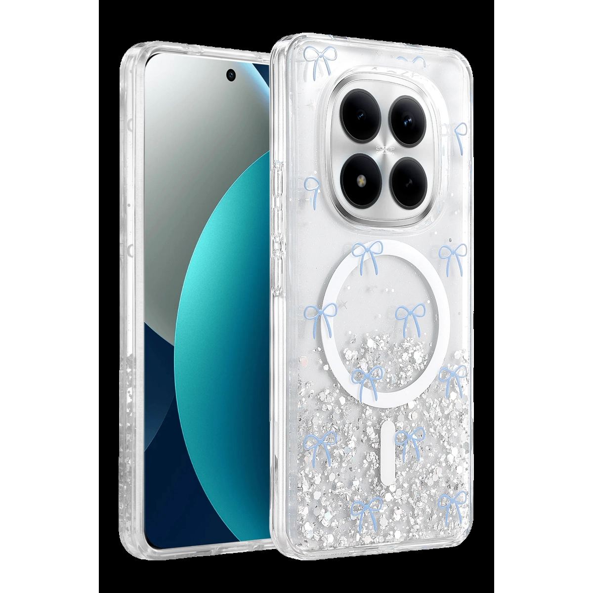 Onegif Xiaomi Redmi Note 15 4g Misk Simli Magsafe Kapak - Desen 3