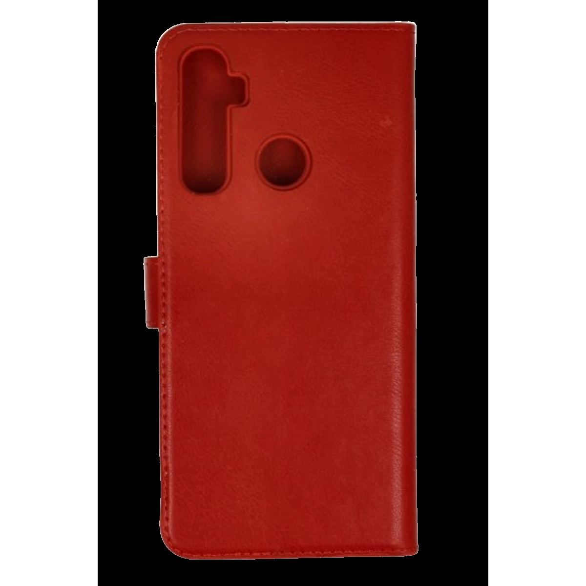 Realme C3 Trend S Plus Kapaklı Kılıf - Kırmızı
