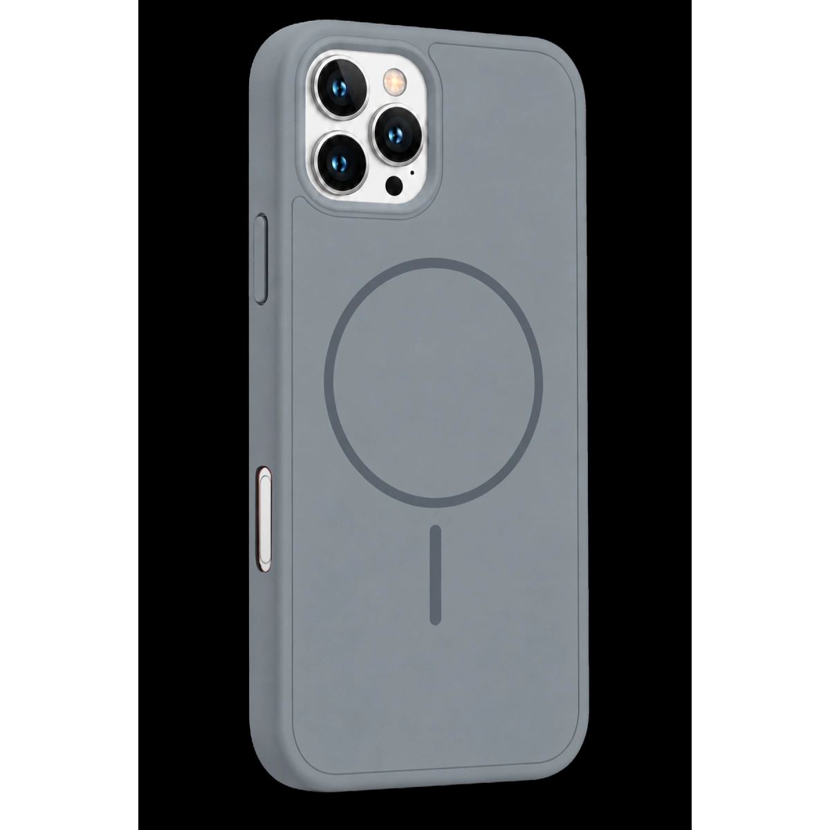 Newface Apple İphone 16 Pro Max Azus Magsafe Kapak - Gri